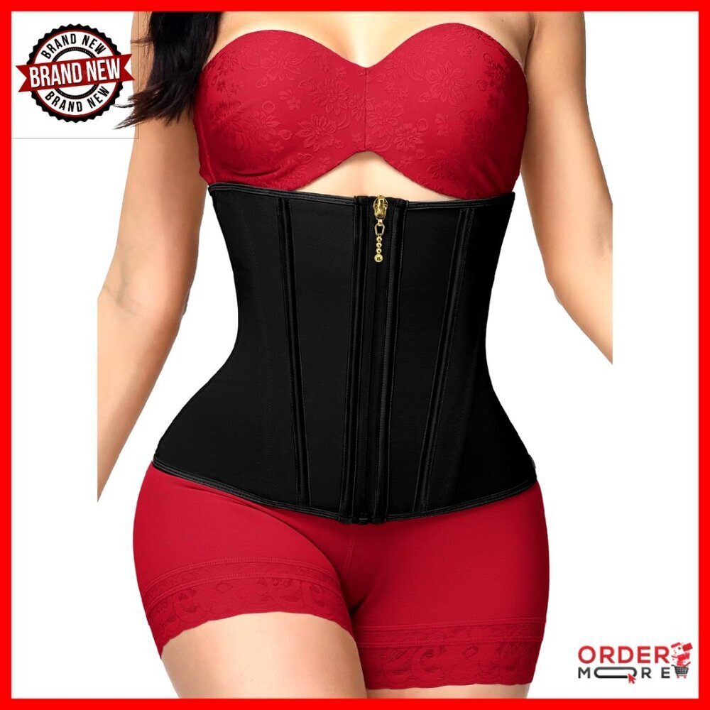 Hourglass Waist Cincher Tummy Control Shapewear Sport Workout Faja Body Shaper